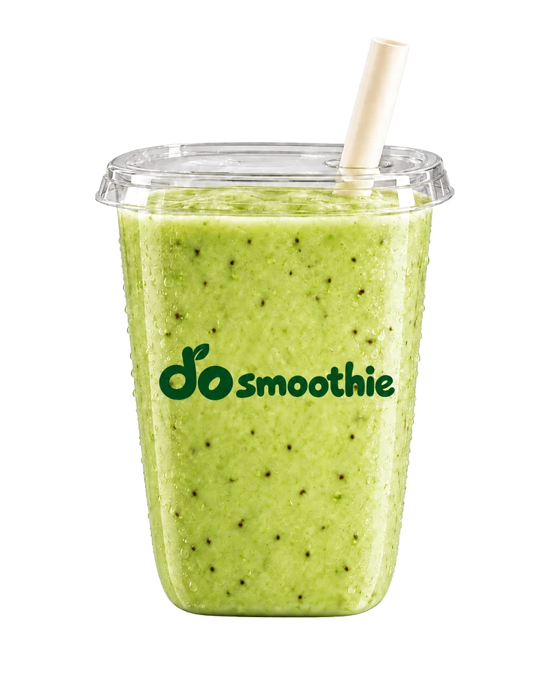 do smoothieのロゴ入りキウイスムージー